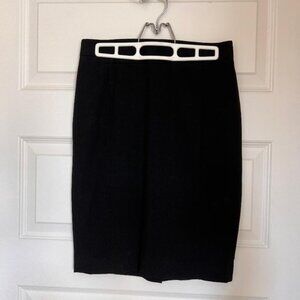 Ann Taylor Petite Black Pencil Skirt